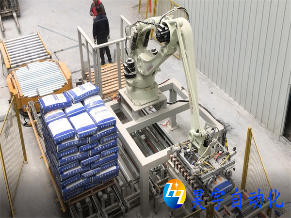 ABB袋裝類(lèi)高速碼垛機(jī)器人